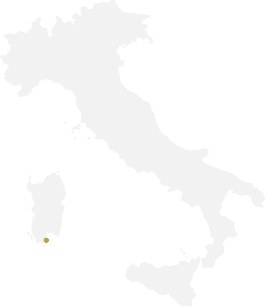 Mappa Pula, Sardegna, Italia