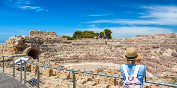 Пула, археологические раскопки Норы, римский театр. Фото Алессандро Аддис.