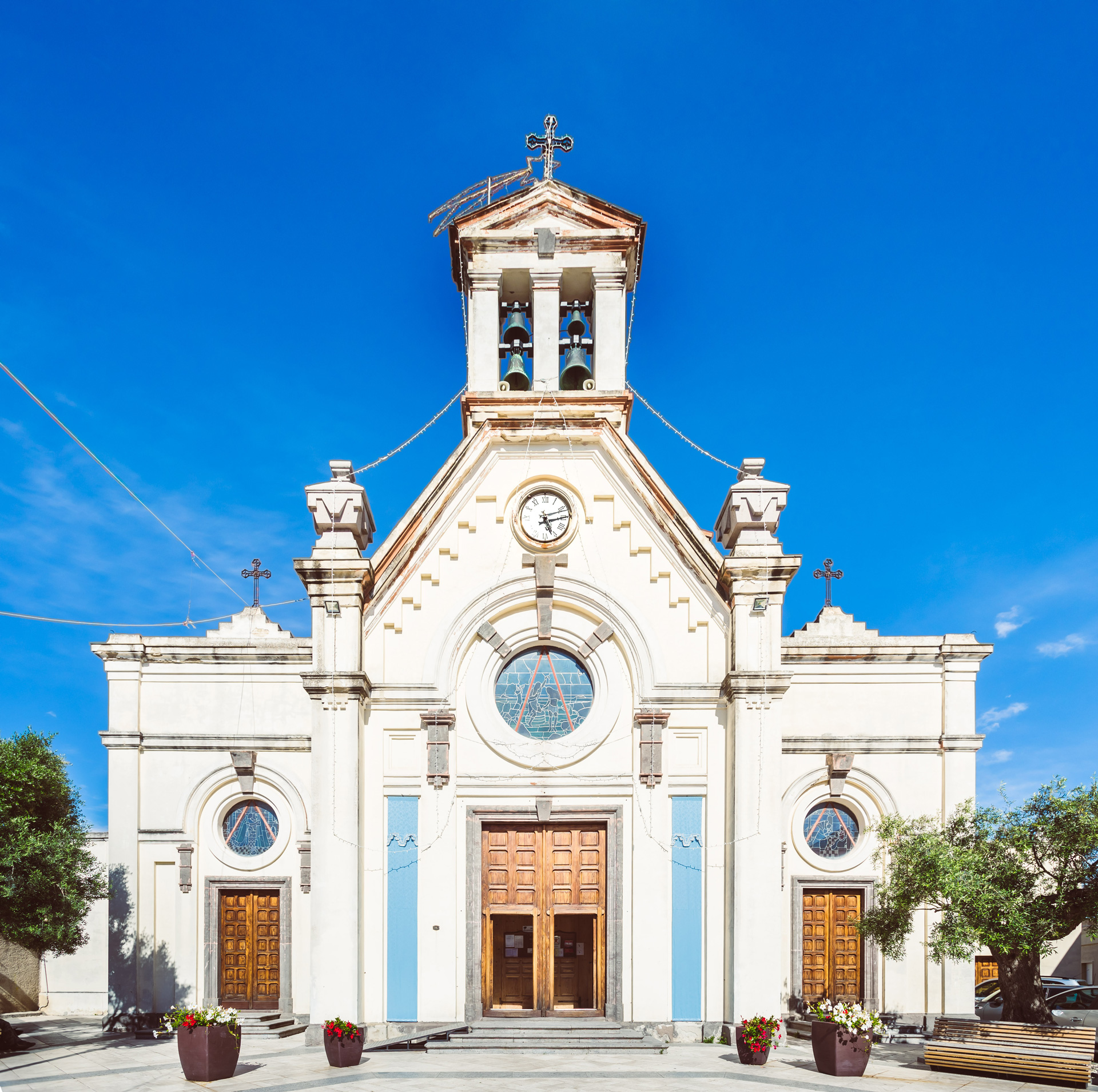 Pula, Kirche von San Giovanni Battista. Foto von Federico Gaudino.